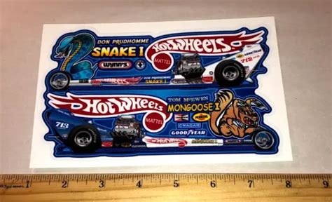 Hot Wheels Snake And Mongoose Front Engine Wild Wheelie Dragsters