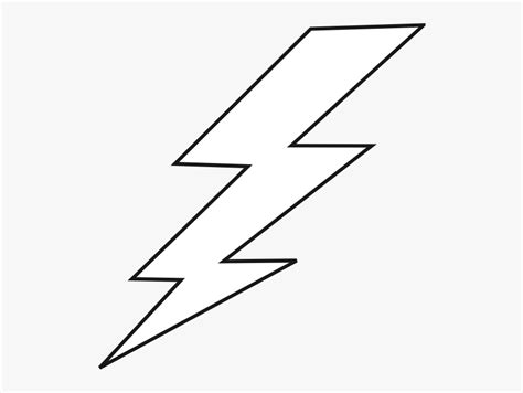 White Lightning Bolt Vector Free Transparent Clipart Clipartkey