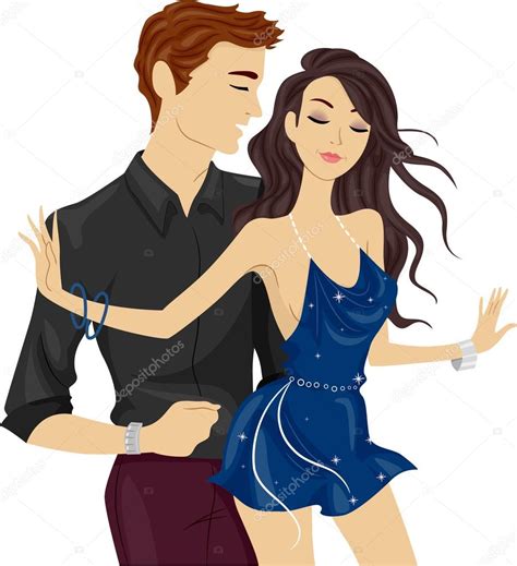 Young Dancing Couple — Stock Photo © Lenmdp 58947561