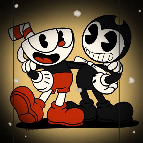 Craftie Cult “cuphead And Bendy Dont Tag As Kinme Do Not Remove