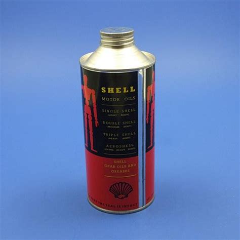 456as Shell Aeroshell Motor Oil Can Oil Can Auto Accessories