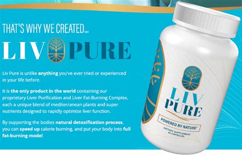 Liv Pure Reviews Liver Fat Burning Capsules Natural Full Body