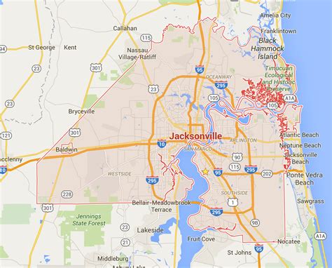 How Big Is Jacksonville Really The Coastal