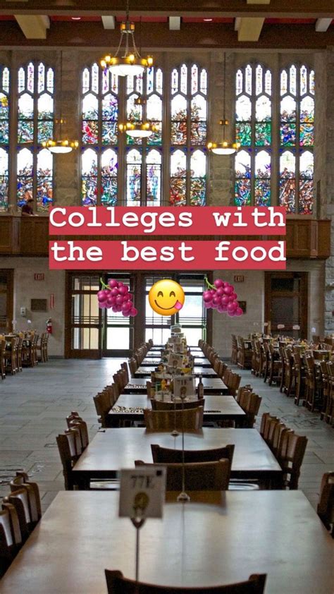 30 Colleges With The Best On Campus Food In The Us According To