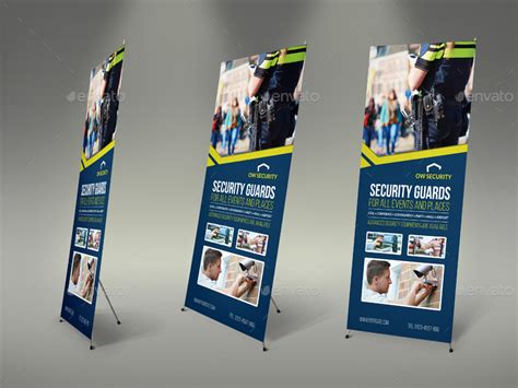 Security Guards Advertising Template Print Templates Graphicriver