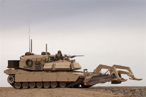 Abv Assault Breacher Vehicle Engineer Armoured Vehicle M1 Tank