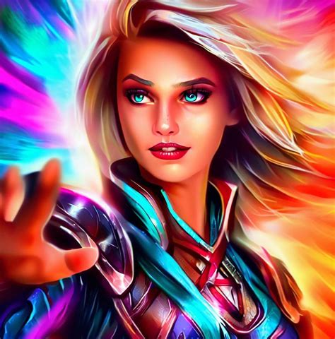 Epic Female Character By Edgar Silver On Dribbble