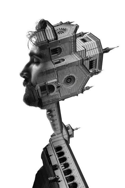Milans Architecture And People In Surreal Double Exposures Double
