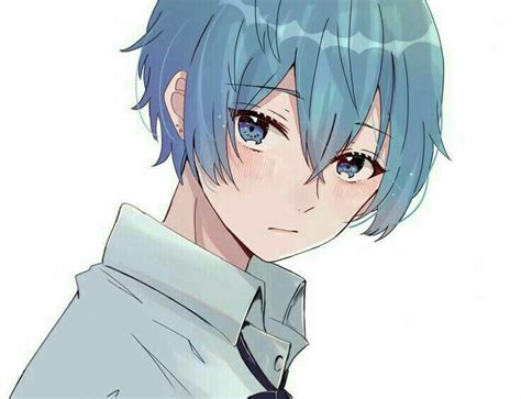 Blue Hair Anime Aesthetic Anime Wallpaper Hd
