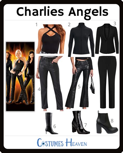 The Easy Way To Dress Like Charlie’s Angels In 2023 Angel Outfit Angel Halloween Costumes