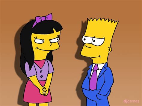 Barts Girlfriend By Djgames On Deviantart Bart Simpson Bart Simpson