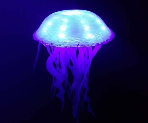 How To Make A Glowing Jellyfish 5 Steps With Pictures Instructables