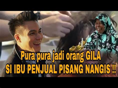 Baim Wong Rayakan Juta Subscribe Dengan Prank Jadi Orang Gila