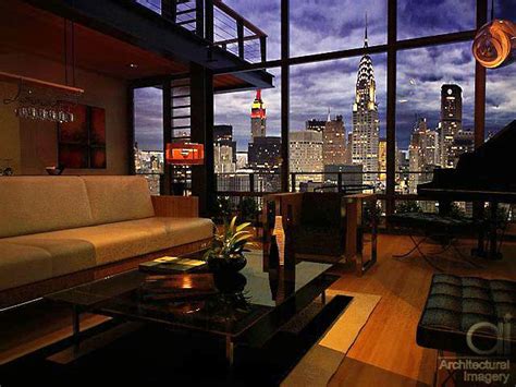 New York City Apartment Luxury Manhattan Loft Apartment Apartment