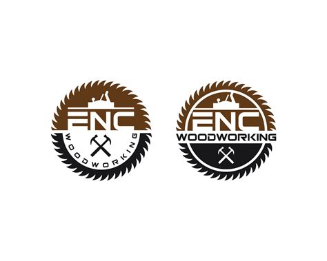 Bold Masculine Woodworking Logo Design For Enc Woodworking By Mawbm
