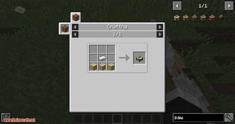 The recipe requires regular stone. Corail Woodcutter Mod 1.15.2/1.14.4 (A Sawmill for Wooden ...
