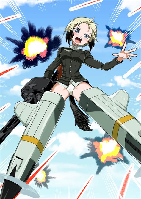 Cyber Cyber Knight Erica Hartmann Strike Witches World Witches