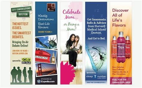 Examples Of Vertical Banner Adsthe 2nd Form The Left Banner Ad Has A