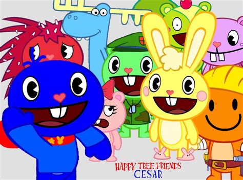 Official Poster By Cesargamer6578 On Deviantart Happy Tree Friends
