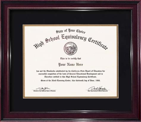Ged Diploma Personalized Novelty Diplomas Authentic L