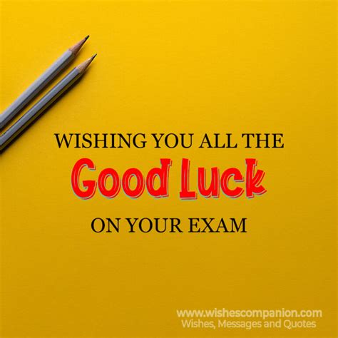 100 Exam Wishes Messages And Quotes Wishes Companion