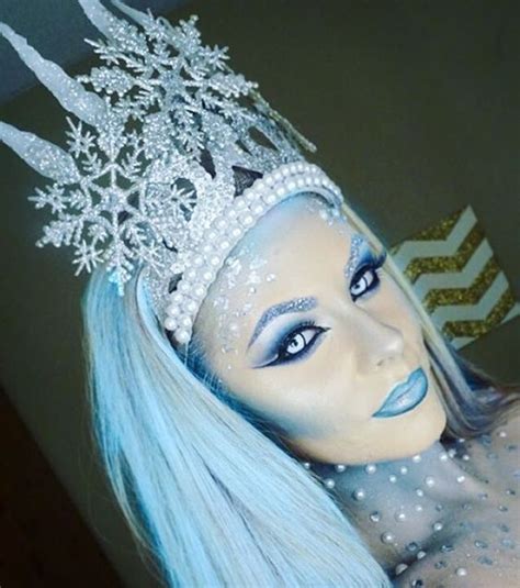 The Ice Queen Halloween Makeup Ideas Ice Queen Costume Queen