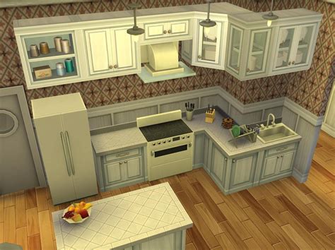 I Love The Way You Can Customize Counters And Cabinets In Ts4 Thesims