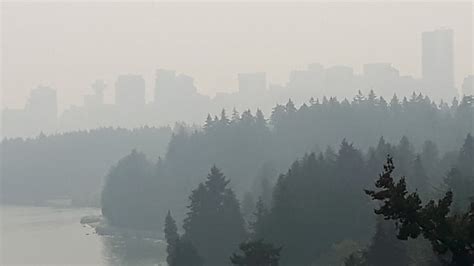 Air Quality Plummets In Metro Vancouver As Wildfire Smoke Blankets