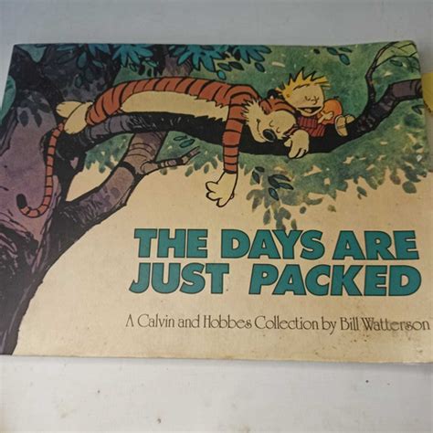 The Days Are Just Packed A Calvin And Hobbes Collection Parcelamento