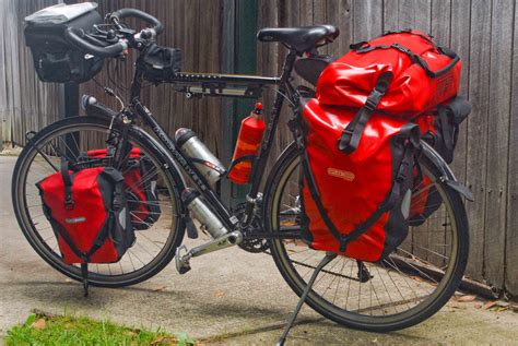 Bags Packed Bike Loaded What Was I Thinking Adventure Bike Cycling