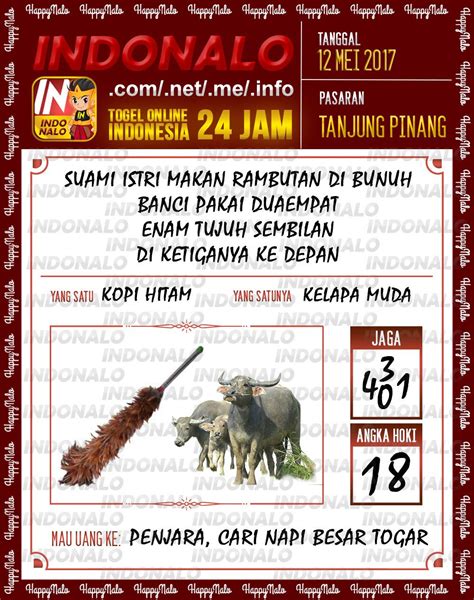 Selain ramalan taysen, ada juga. Buku Mimpi 2D Togel Wap Online Indonalo Tanjung Pinang 12 ...