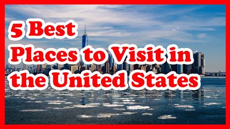 5 Best Places To Visit In The United States Us Travel Guide Youtube