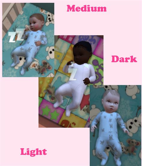 Luvfretishe Baby Skin Invisible Crib The Sims 4 Mods Curseforge
