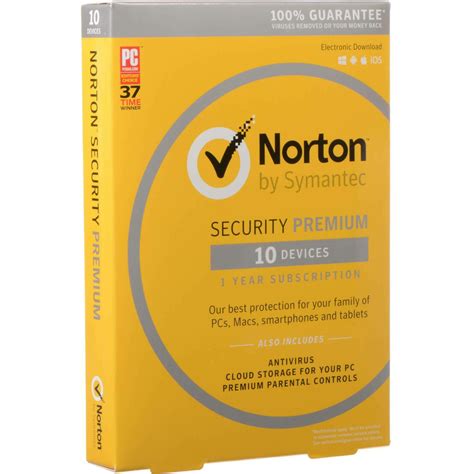 Rs4974 Norton Security Premium 10 Devices 12 Months Lt Online Store