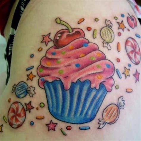 Cupcake Tattoo Cupcake Tattoos Candy Tattoo Tattoos