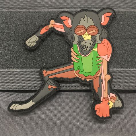 Pickle Rick Rat Suit V2 3d Pvc Morale Patch Tactical Outfitters