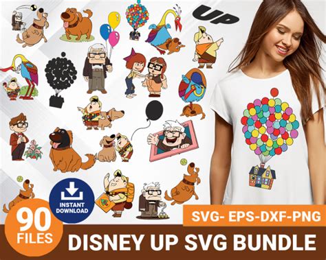 Disney Up Bundle Svg Svgforcrafters Free And Premium Svg Cut Files
