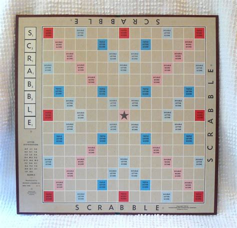Printable Scrabble Board Template Beautiful Vintage Scrabble Game Board
