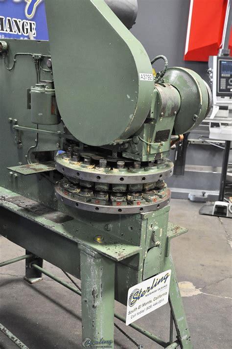 Used Wiedemann Power Turret Punch Press Fabricating Punches