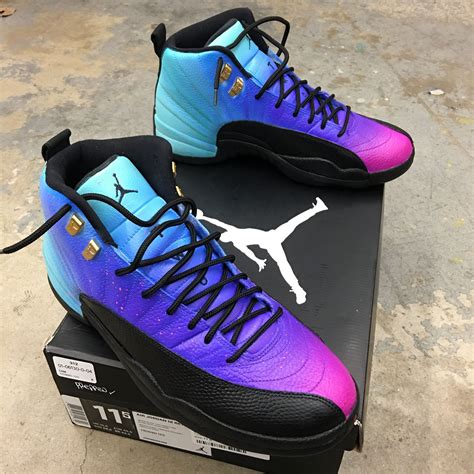 Air Jordan 12 Retro Ombre Gradient In 2019 Products Shoes Air