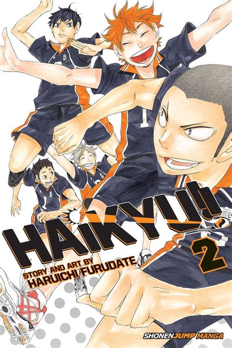 Haikyu Manga Volume 2 Gwp Livros Manga Haikyu Cover Art