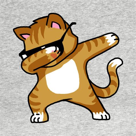 Dabbing Cat Funny Shirt Dab Hip Hop Dabbing Kitten Dabbing T Shirt