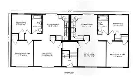 Modular Duplex Floor Plans Floorplans Click