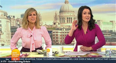Gmbs Susanna Reid And Kate Garraway Cut To Lorraine Kelly But She Is Nowhere To Be Seen