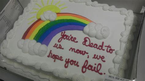 Nothing Says “good Luck At Your New Job” Like A Cake That Says “good