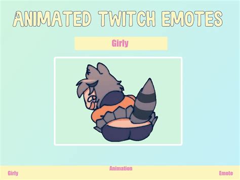 Animated Twerk Girl Emote For Twitch Or Discord Twitch Etsy