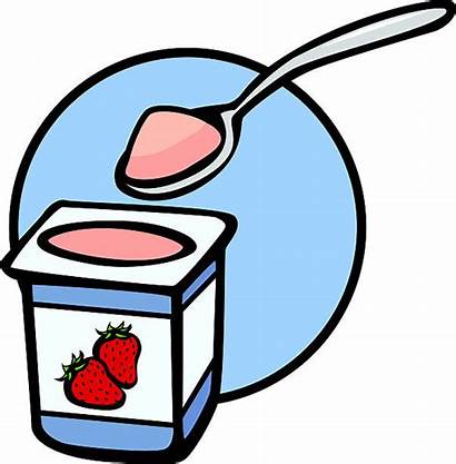 Yogurt Clipart Strawberry Illustration Yoghurt Joghurt Fruit