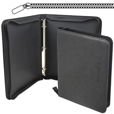 We will gladly process your order for just the sheets, but it is not recommended because the sheets will be too long for a standard size album. BCW Black Collectible Gaming Card 3-Ring Leatherette Z-Binder LX Zippered Album