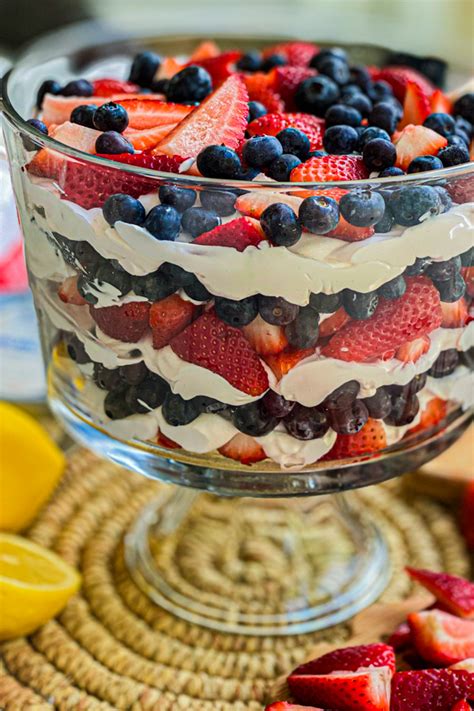 4th Of July Easy Berry Trifle — Fresh Simple Home