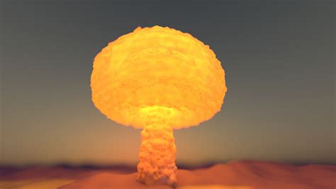 My Humble Mushroom Cloud Finished Projects Blender Artists Community